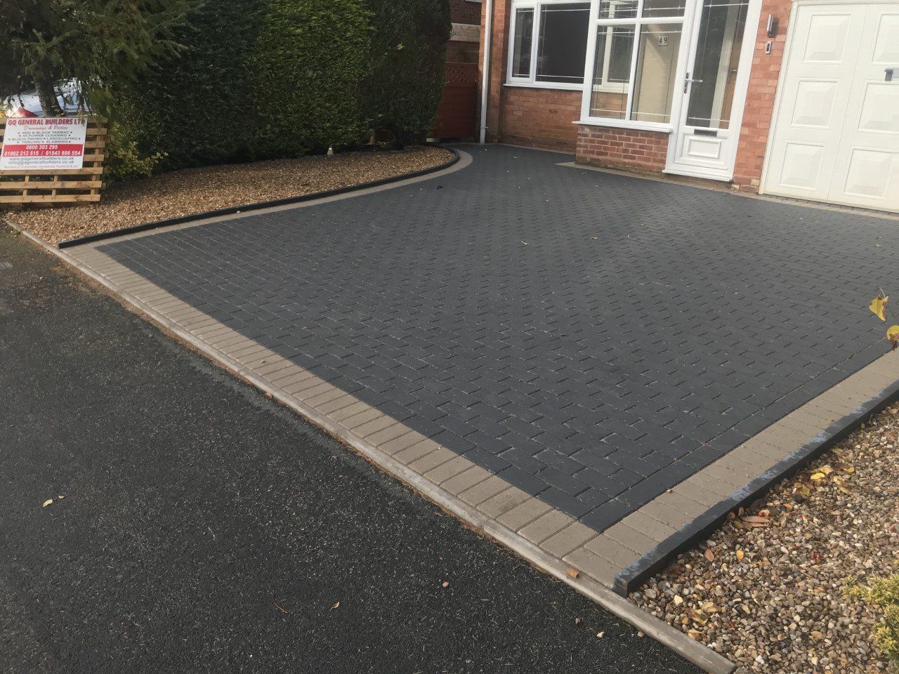 Tarmac driveway by GQ General Builders Wolverhampton