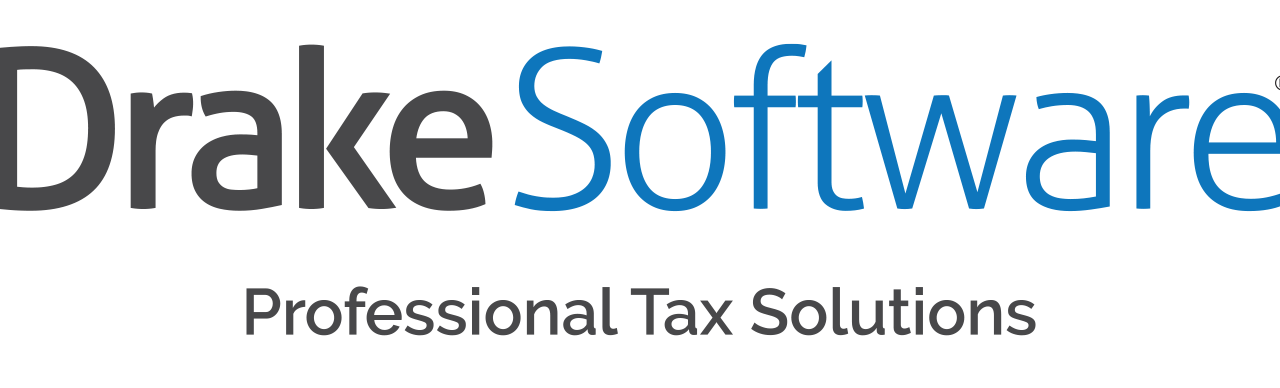 The logo for drake software professional tax solutions