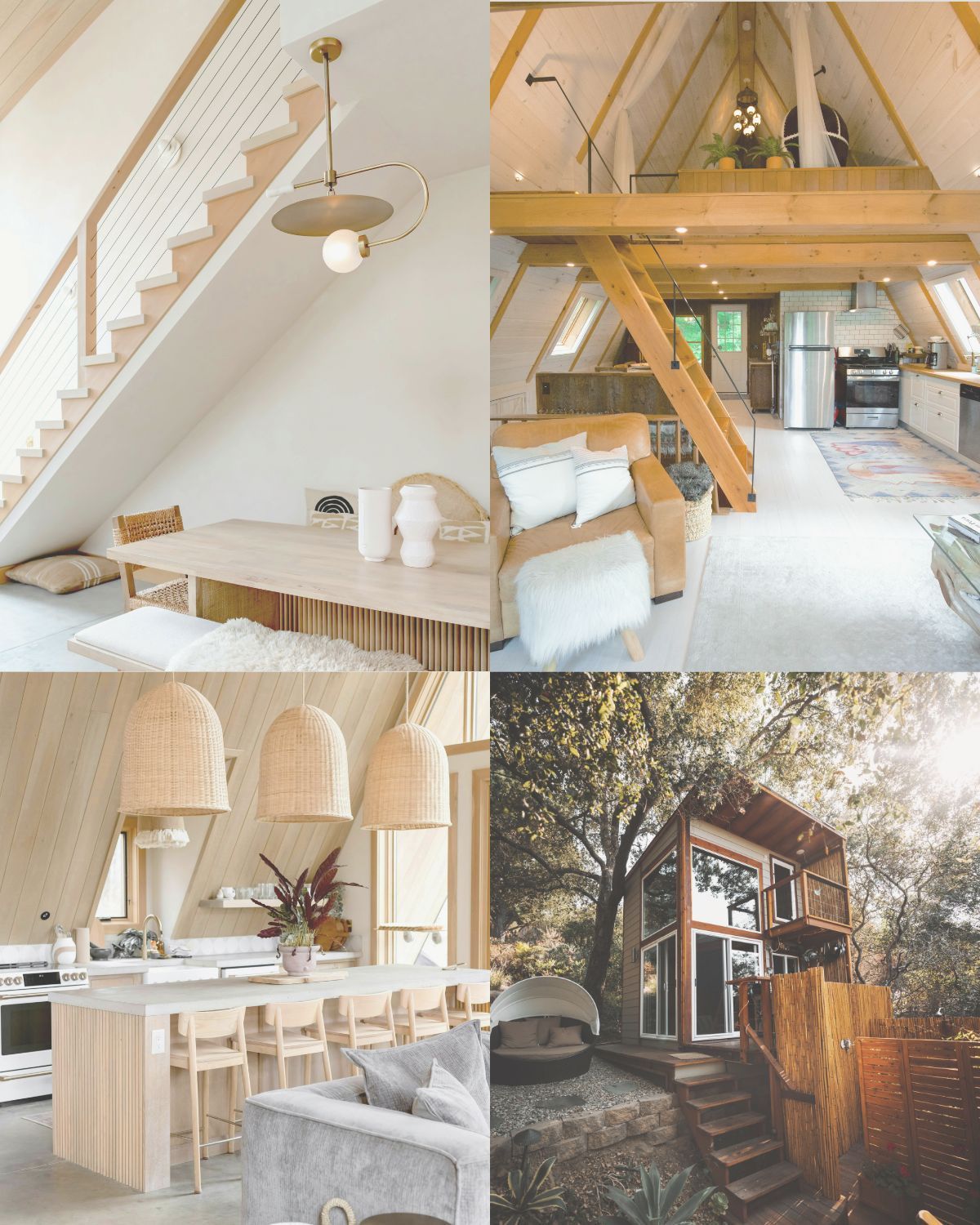 4 pictures of turnkey AirBnB properties just acquired after CPA helped with deal analysis, cash flow forecsting and more.