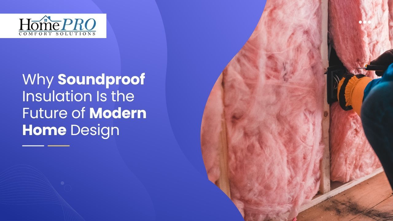 Why Soundproof Insulation Is the Future of Modern Home Design