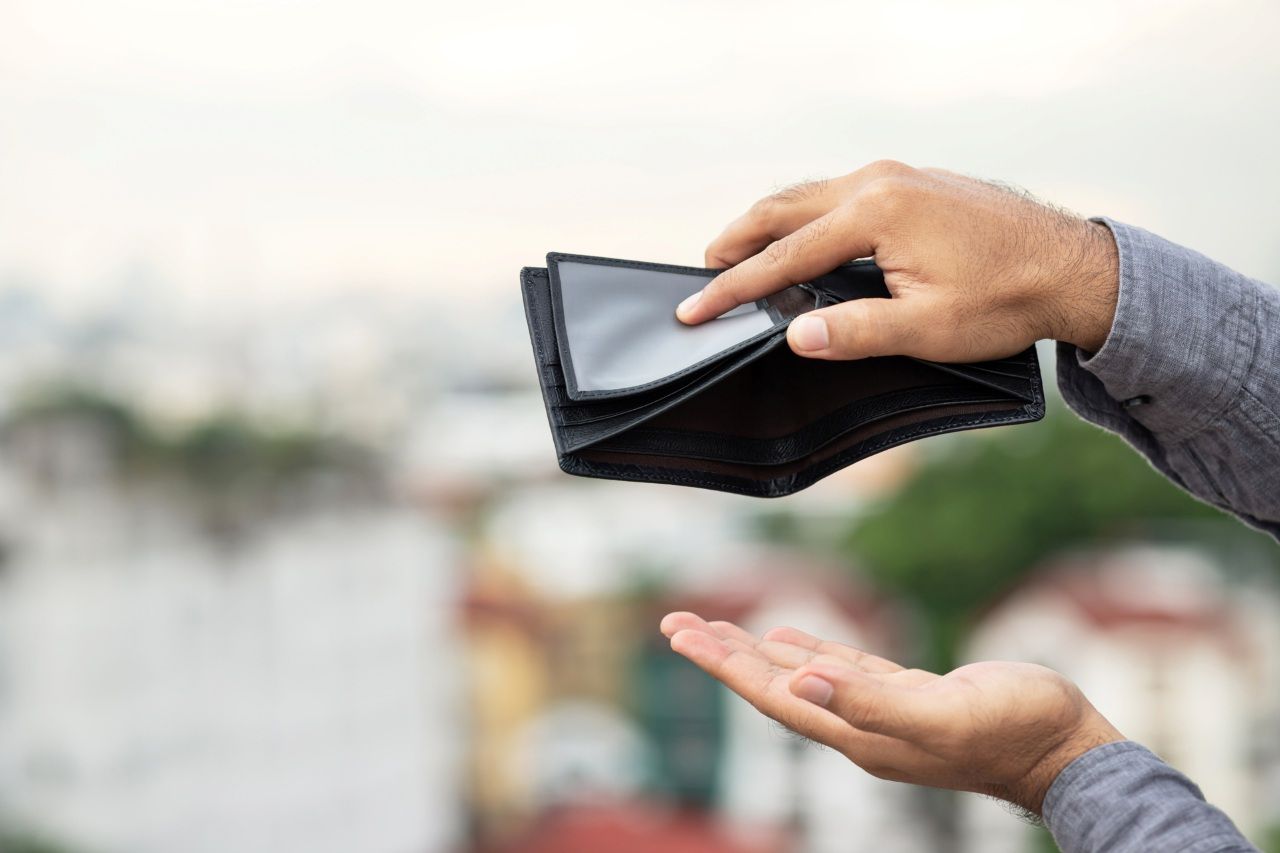 empty wallet