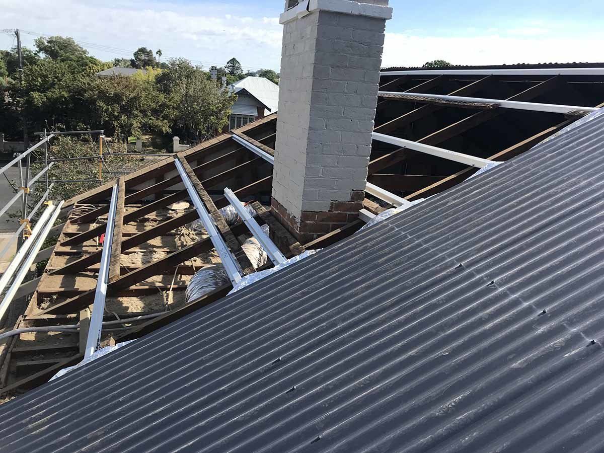 Roof with Chimney - Plumber in East Tamworth, NSW