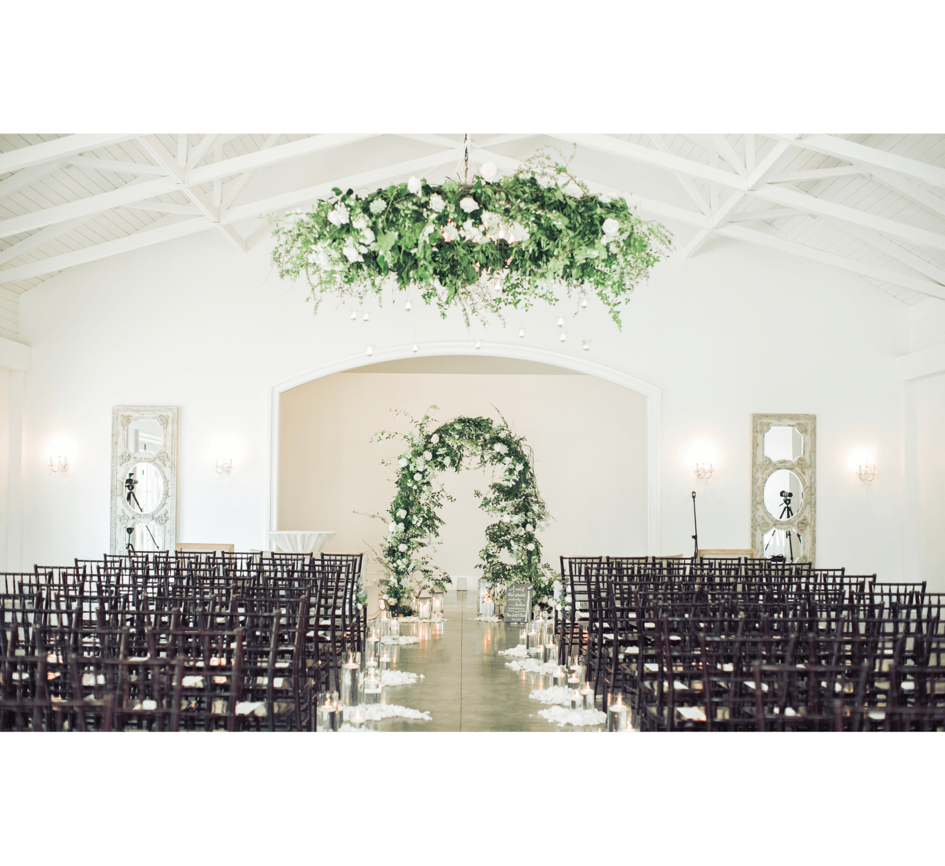 indoor wedding ceremony in raleigh North Carolina