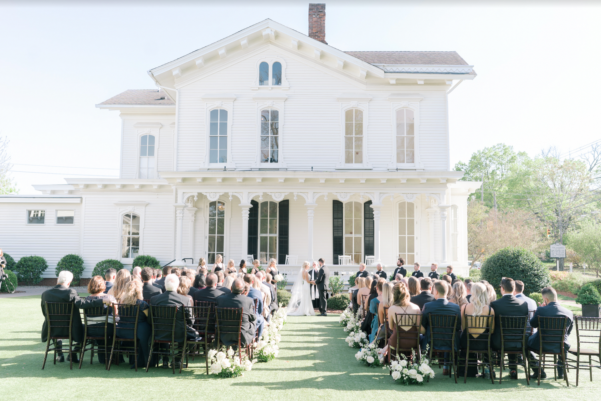 wedding ceremony in raleigh North Carolina
