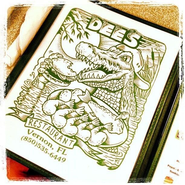 Dee's Restaurant | Vernon, FL | Places To Eat | Canoe Adventures