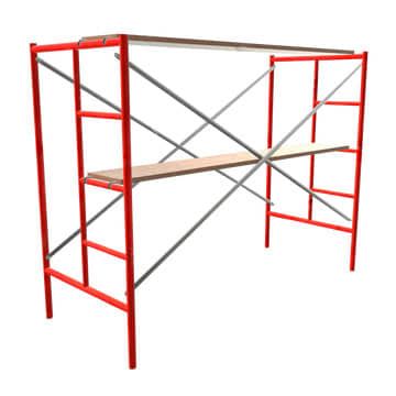 Andamio std y de pasillo con tablón