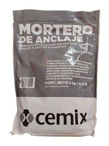 Mortero de Anclaje – Cemix
