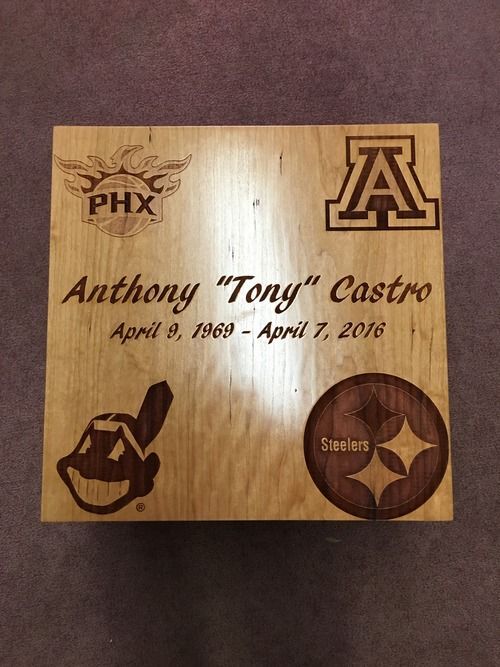 wood engraving with sports teams