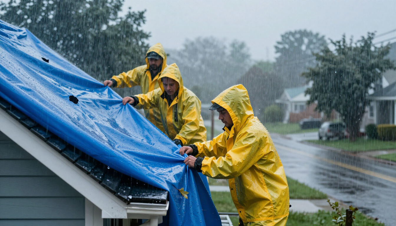 Emergency Roofing Crew
