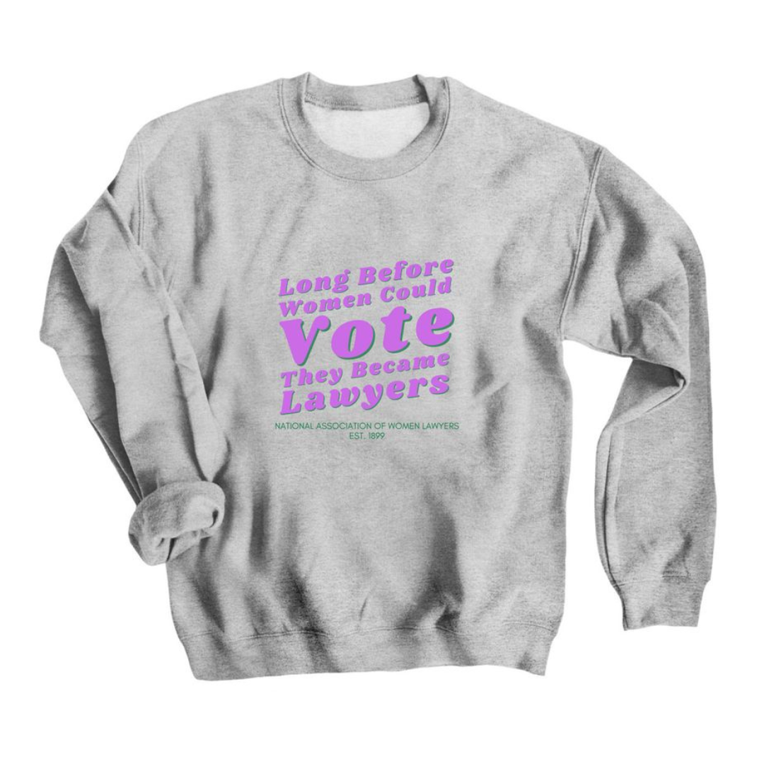 Grey sweatshirt with 