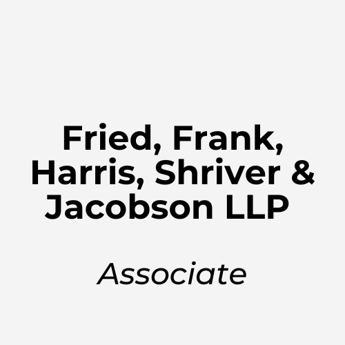 Fried, Frank, Harris, Shriver & Jacobson LLP 