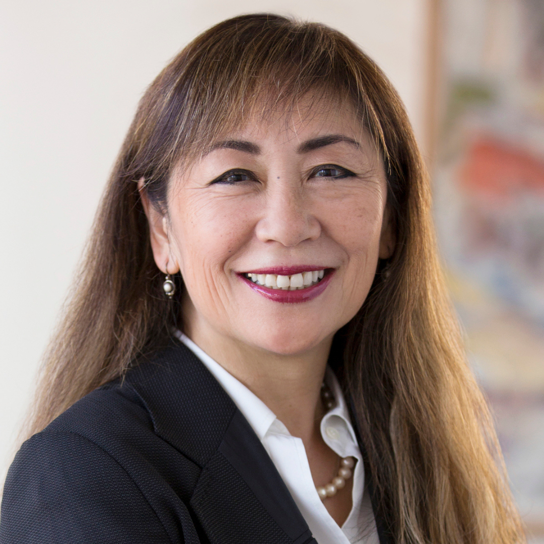 Headshot of Joan Haratani.