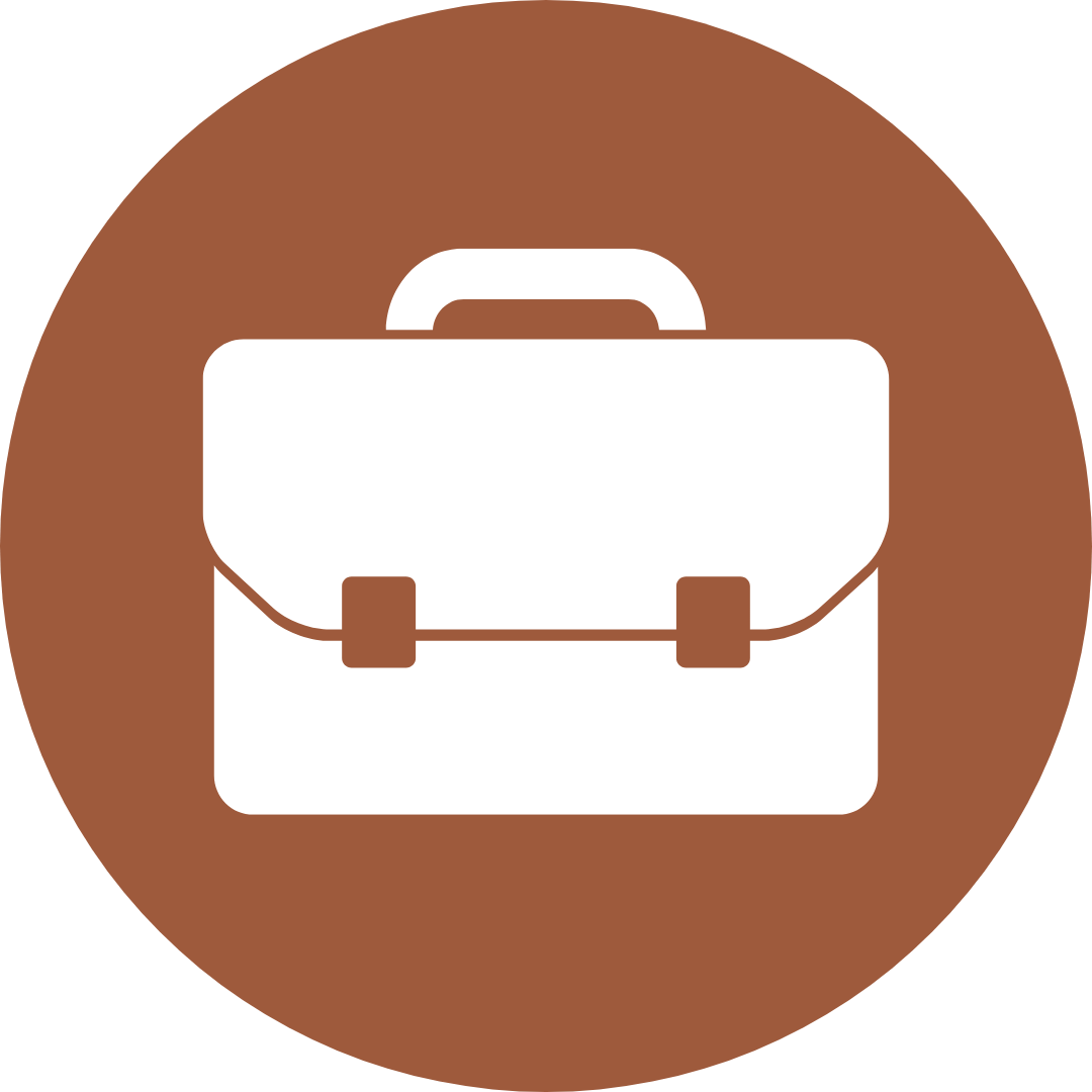 Icon of a briefcase.