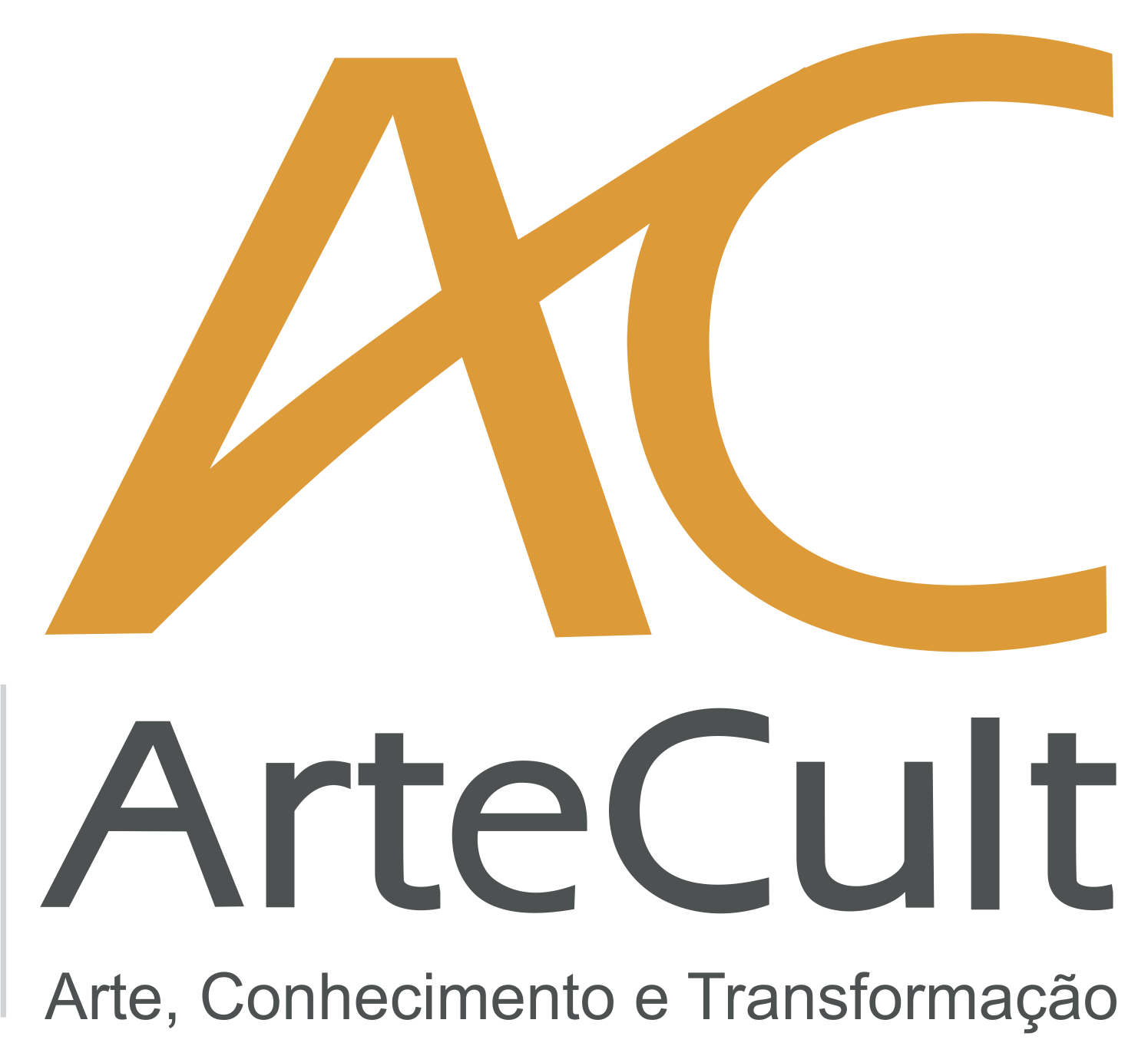 Um logotipo para uma empresa chamada artecult