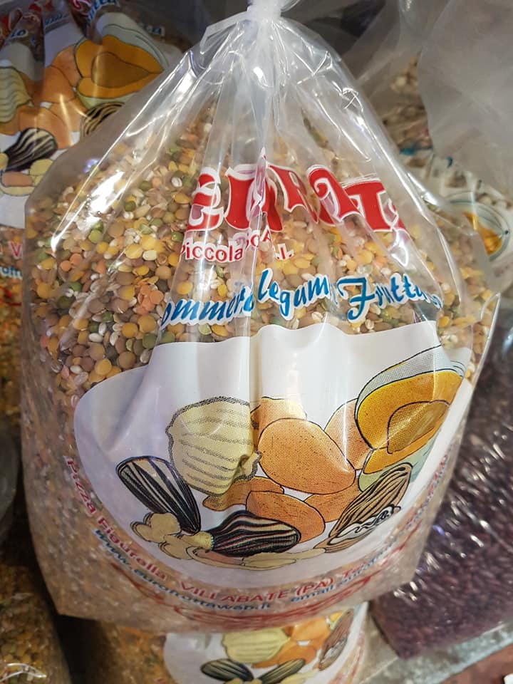 confezione di lenticchie