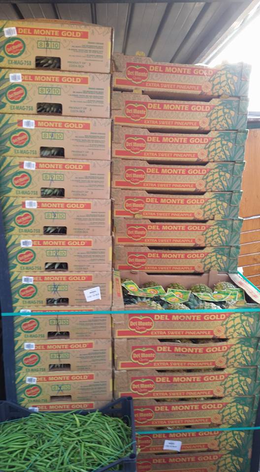 cassette di frutta e verdura fresca per forniture all'ingrosso