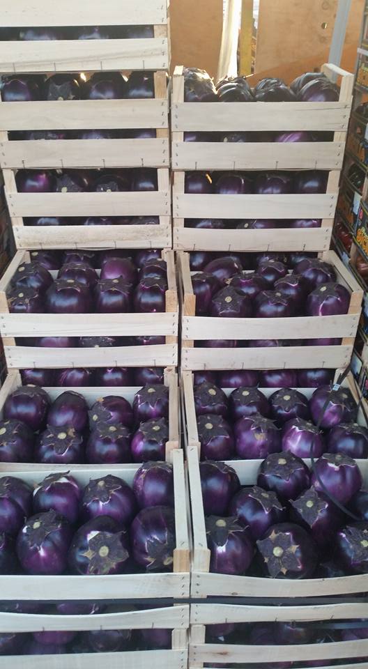 vendita al dettaglio di melanzane