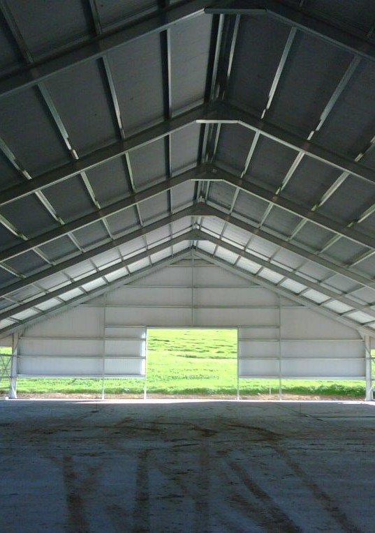 Empty Industrial Shed - Custom Designed Shed in Tomingley, NSW