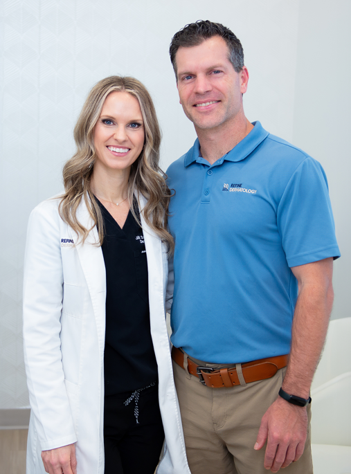 Jill Salyards & Husband | Refine Dermatology Jill Salyards & Husband | Refine Dermatology