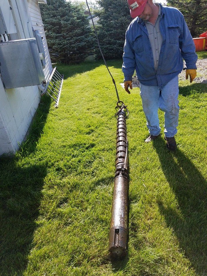 Plumbing — Plumber on Work in Reynolds, IL