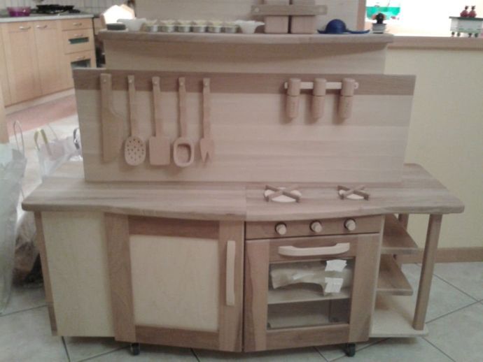 cucina per bambini in legno