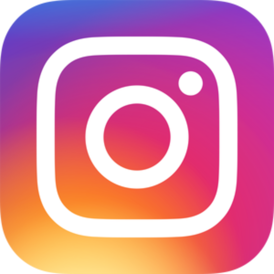 Een Instagram-logo met een camera in het midden