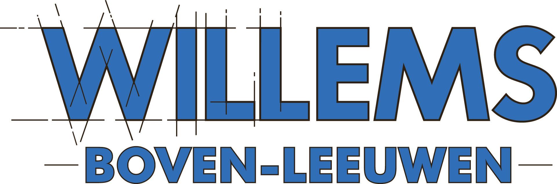 The logo for willems boven-leeuwen staal rvs aluminium Door Willems Boven-Leeuwen.