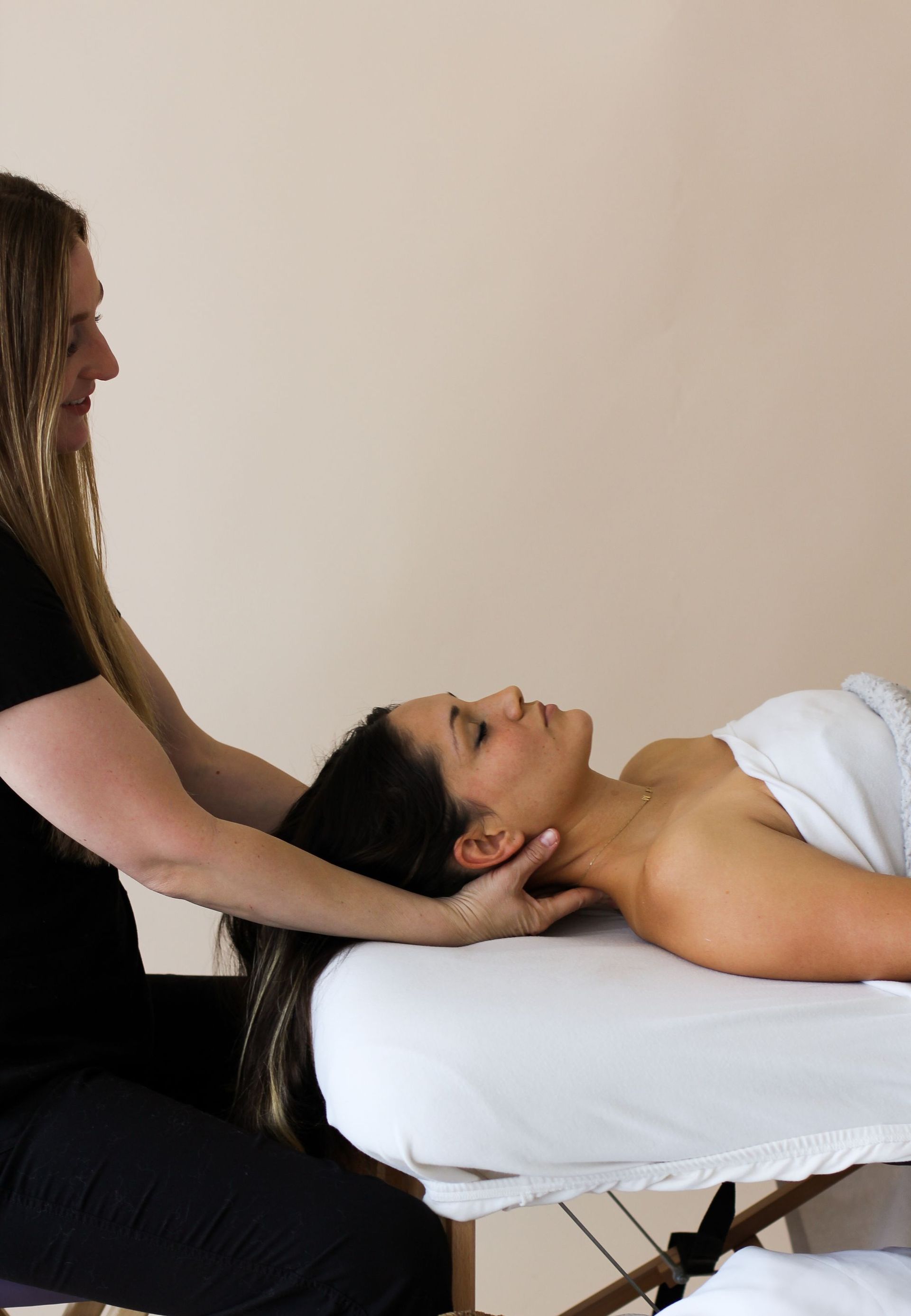 Pregnant Woman Having Massage In Spa Relax — Queen Creek, AZ — Medmotion Massage