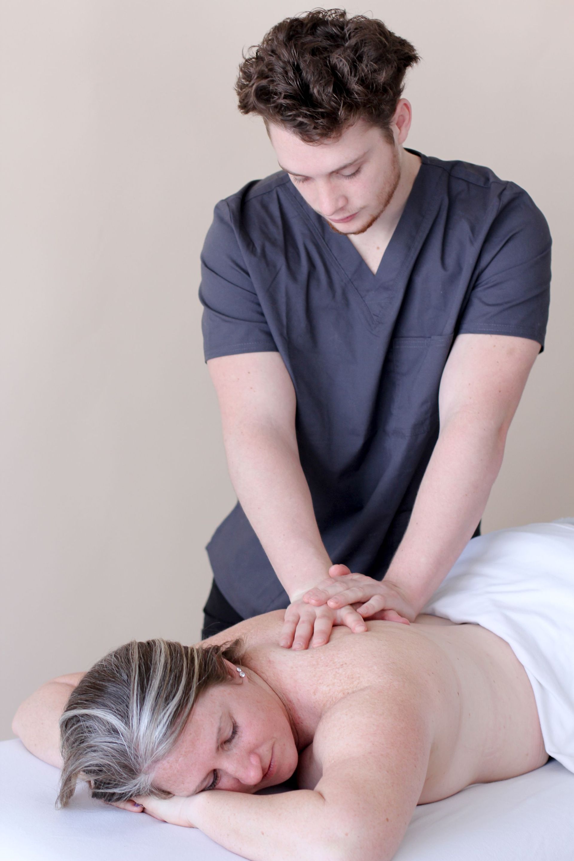 Student Working With Therapeutic Massage — Queen Creek, AZ — Medmotion Massage