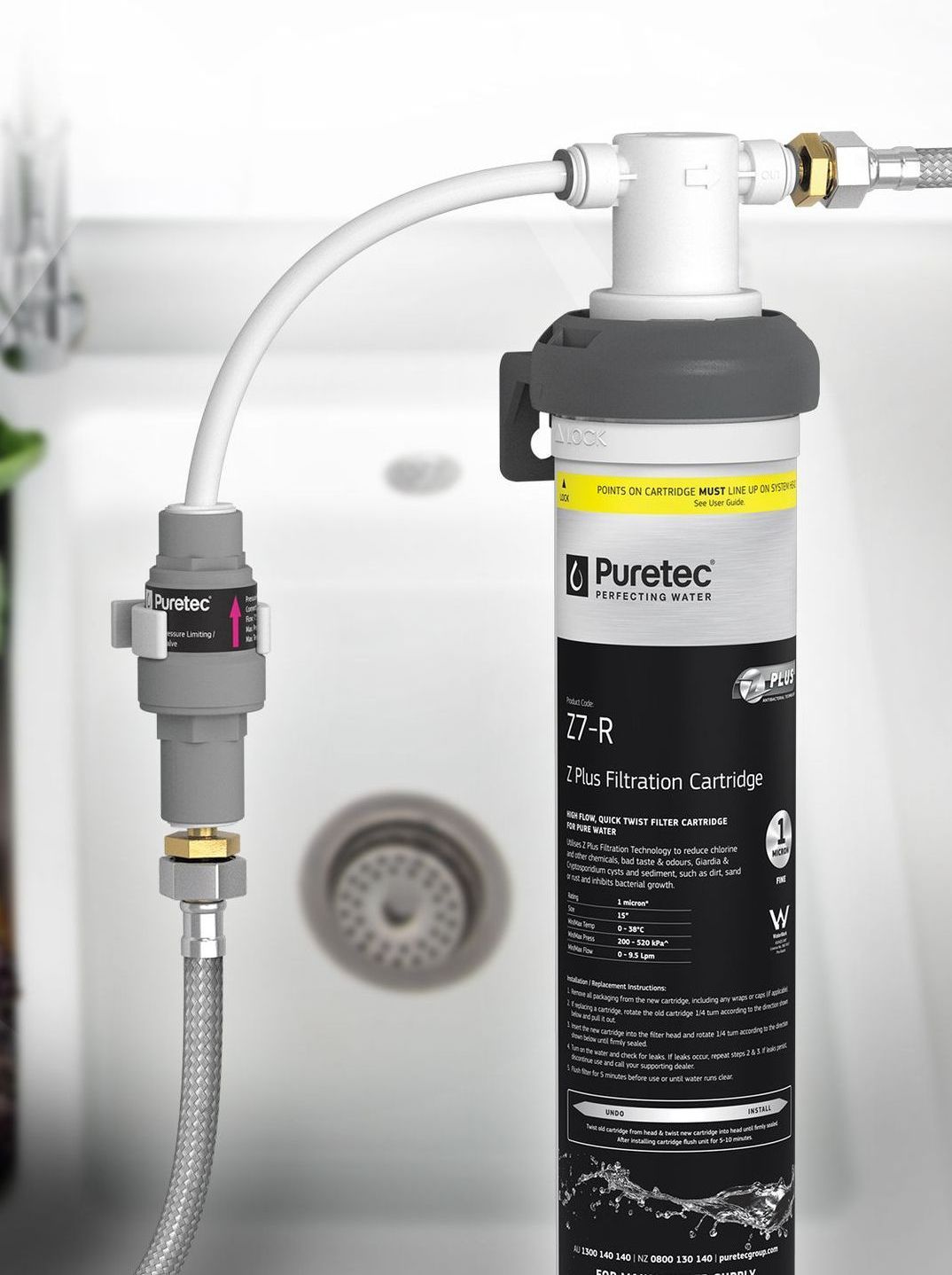 Puretec filtration installed in a residential house — Gordo's Plumbing Service In Wagga Wagga, NSW