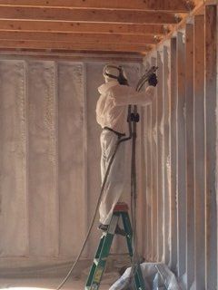 Spray-on Polyurethane Foam