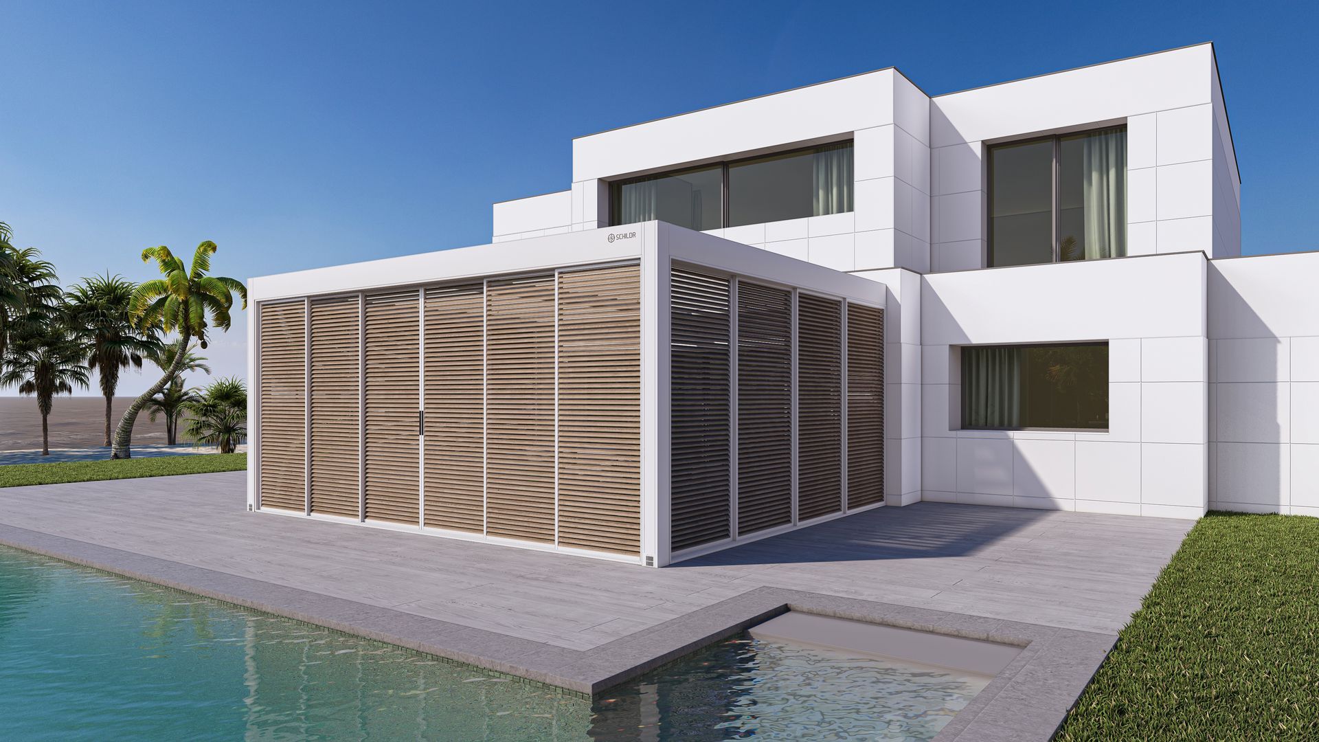 Big white house zion - Freehold, NJ - Awning Design Inc