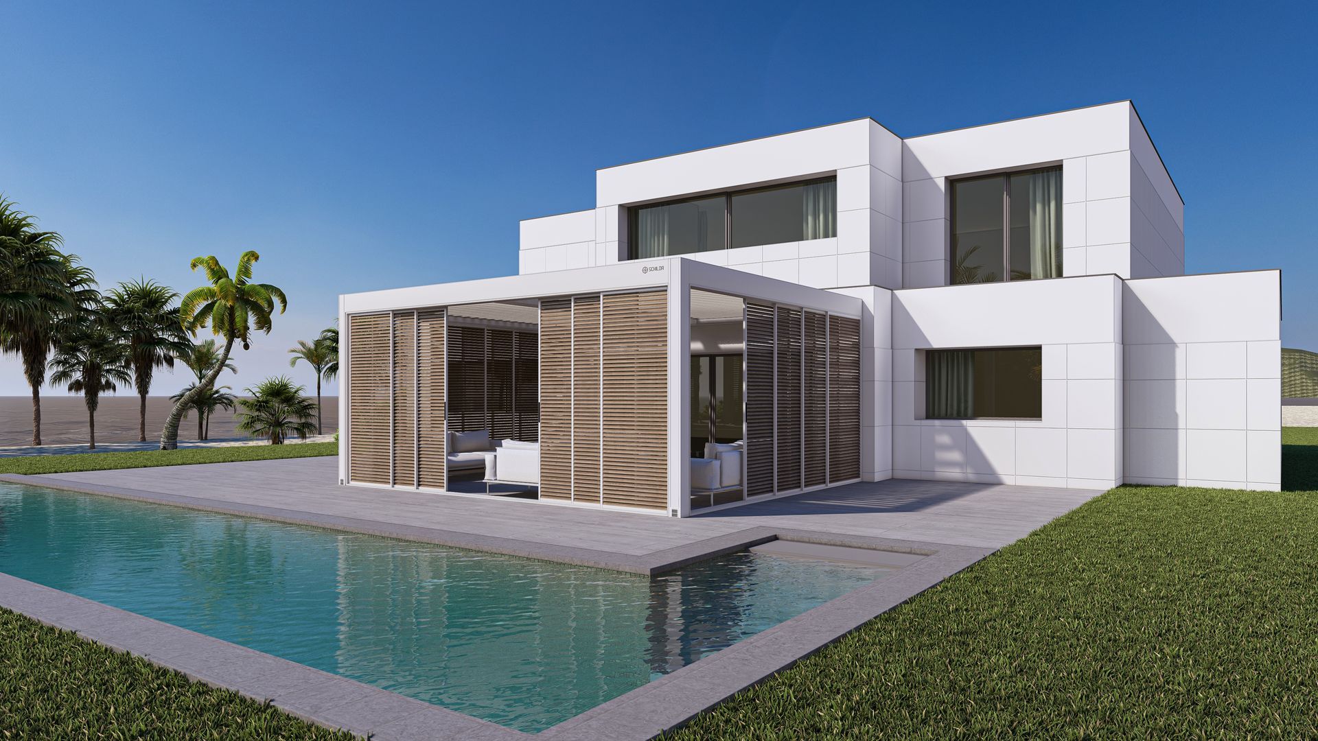 Big white house zion four - Freehold, NJ - Awning Design Inc