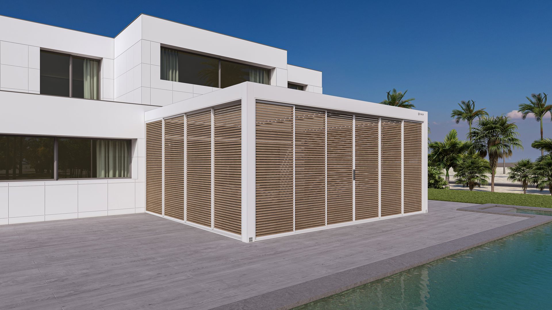 Big white house zion five - Freehold, NJ - Awning Design Inc