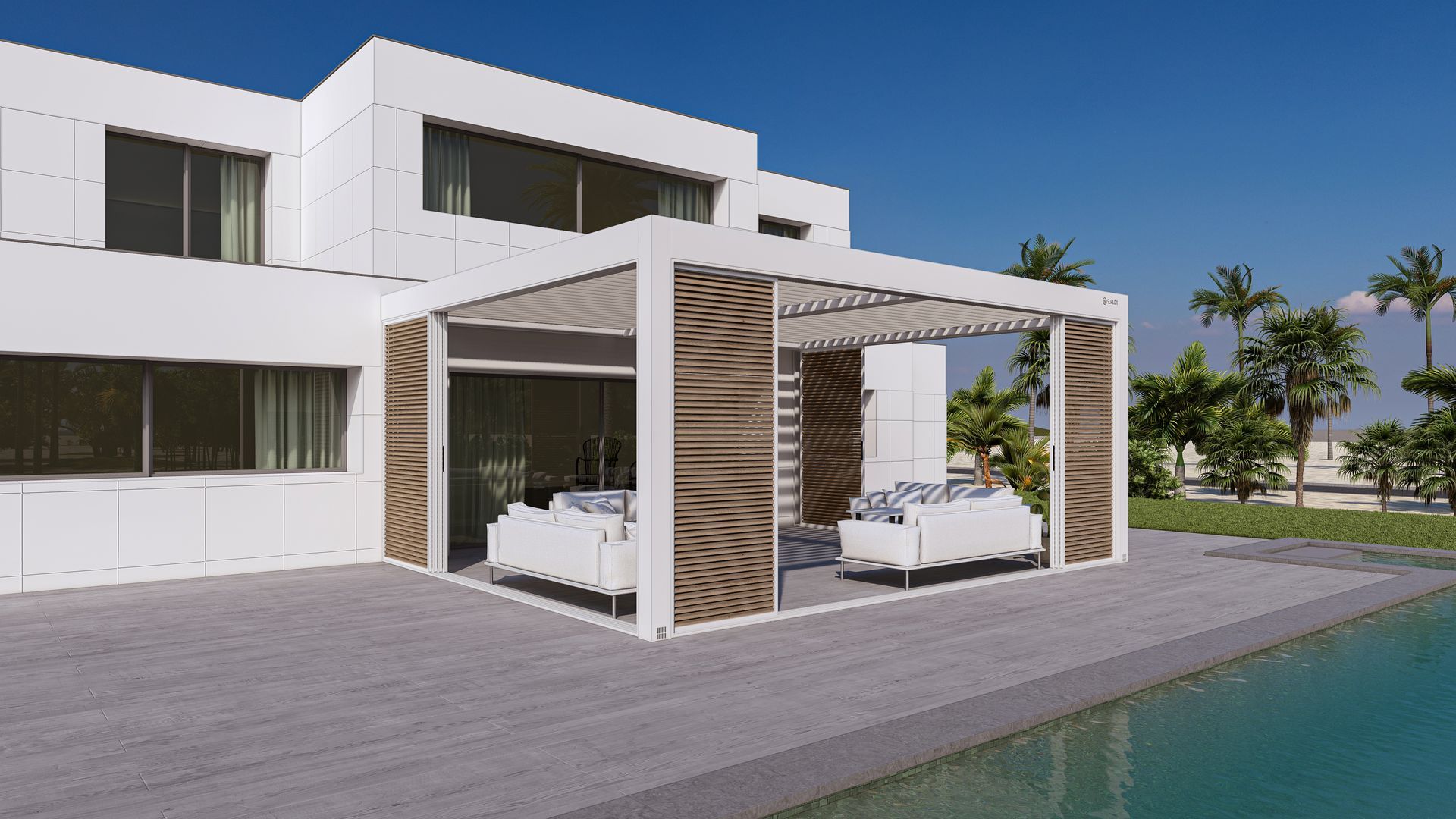 Big white house zion seven - Freehold, NJ - Awning Design Inc