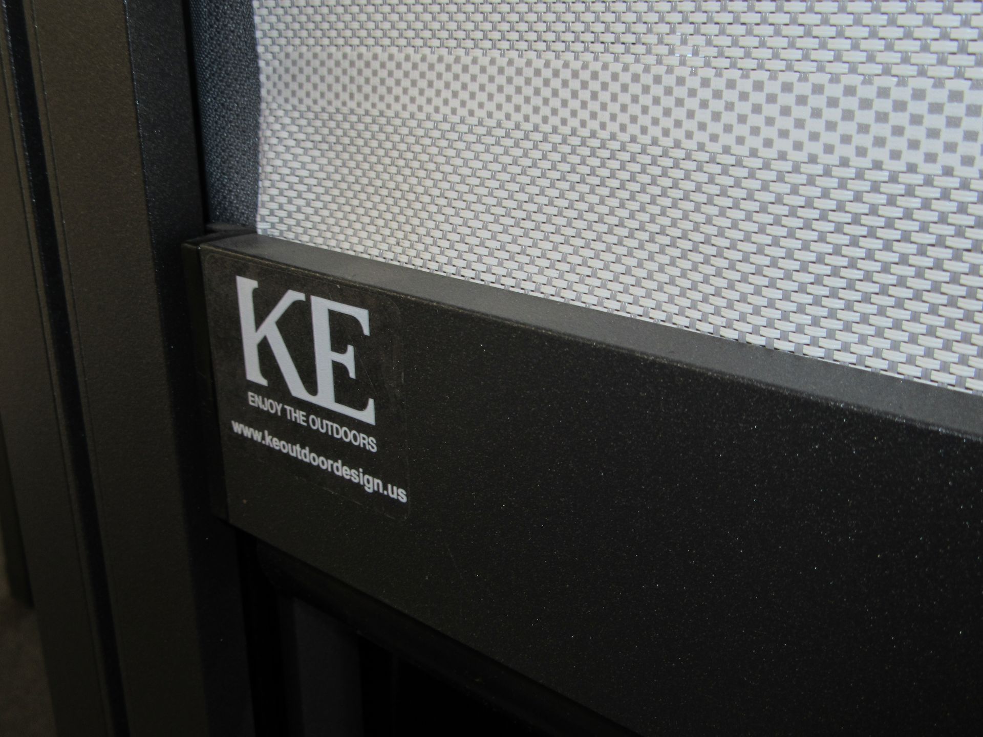A close up of a sign that says ke on it - Freehold, NJ - Awning Design Inc