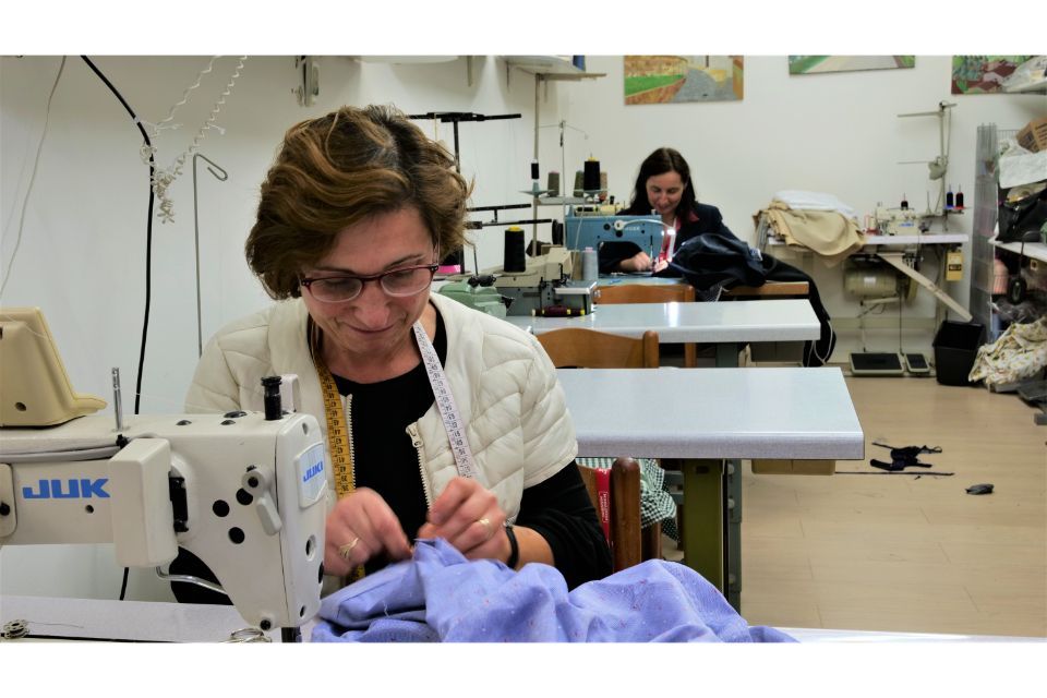 servizio di sartoria del negozio