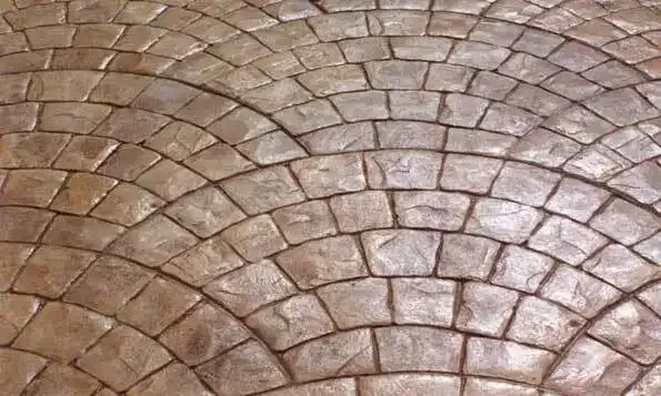 Stamped concrete