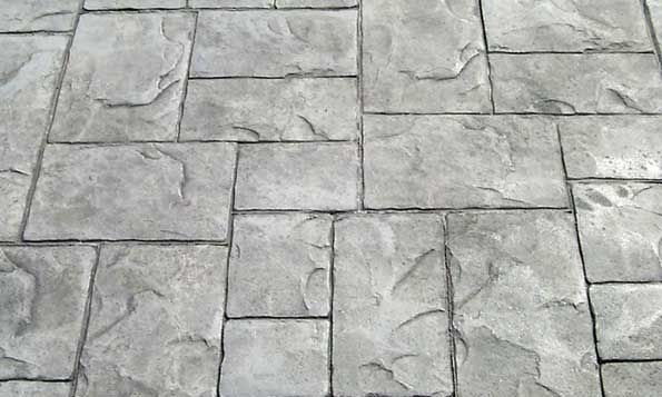 Stamped concrete
