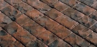 Stamped concrete