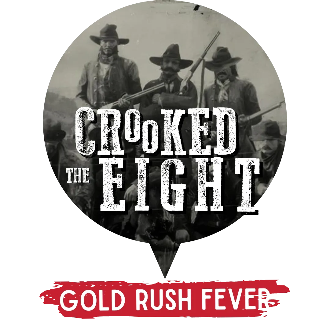 The Crooked Eight adult birthday party Packhunt scavenger hunt