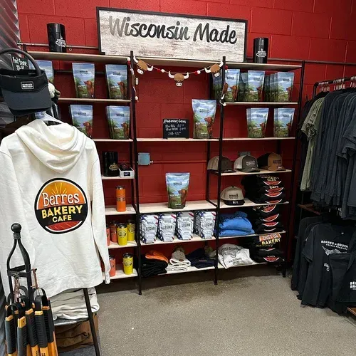 A retail display featuring