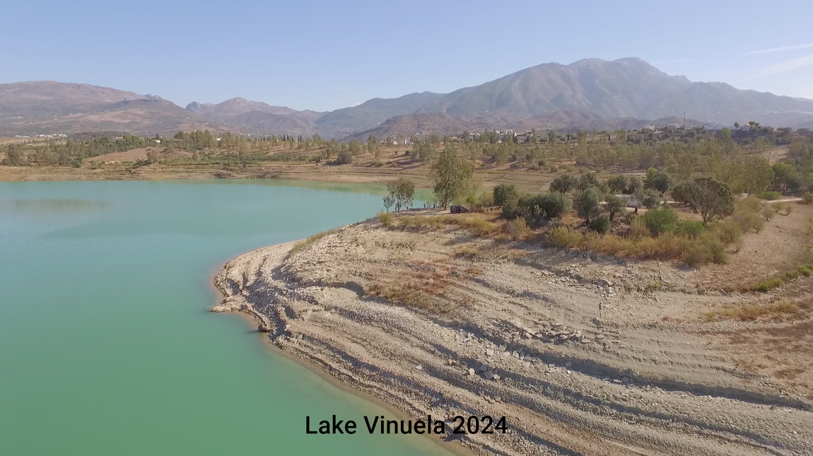 Lake Vinuela last year.