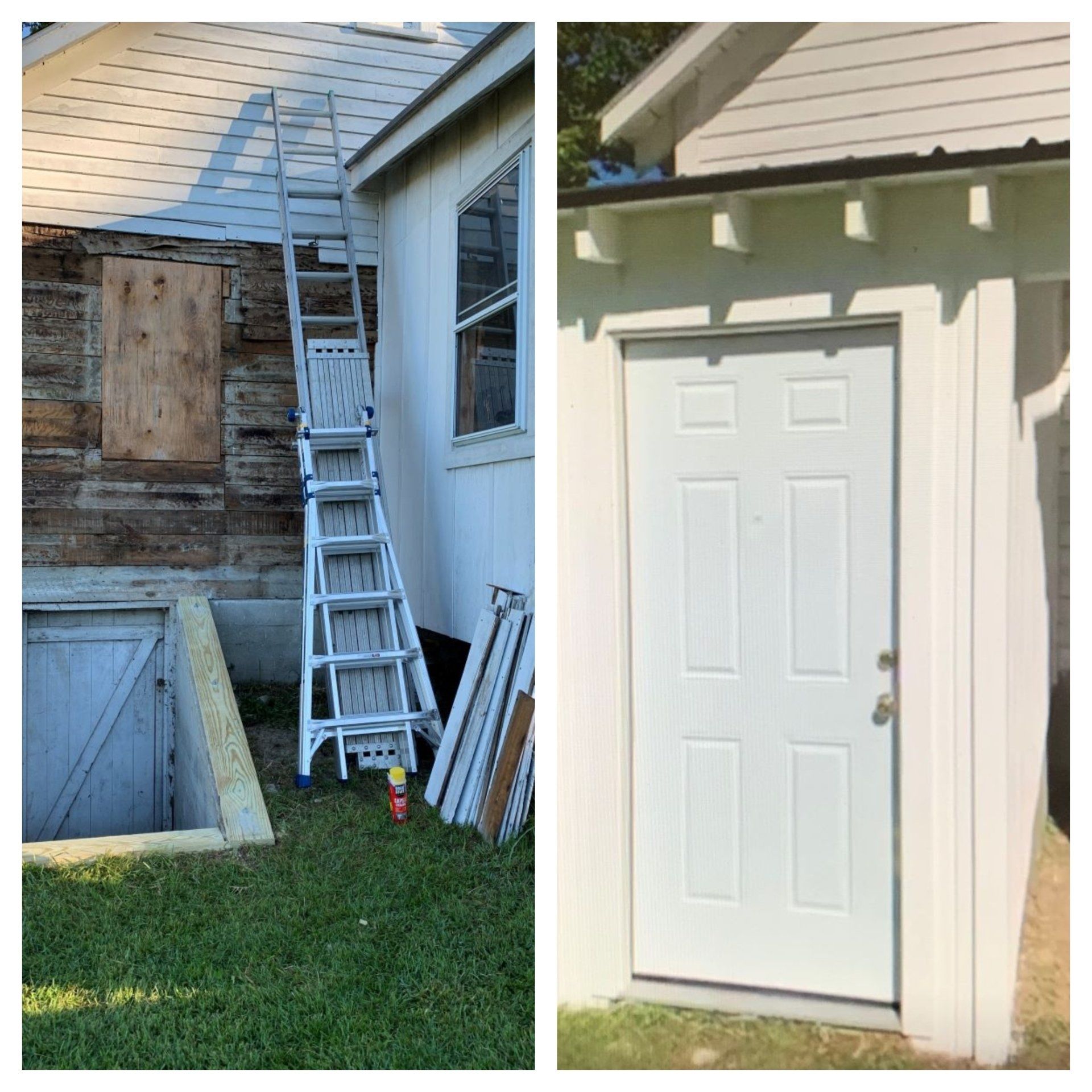 Basement Entryway built l by Clayton Construction Services Bennington VT