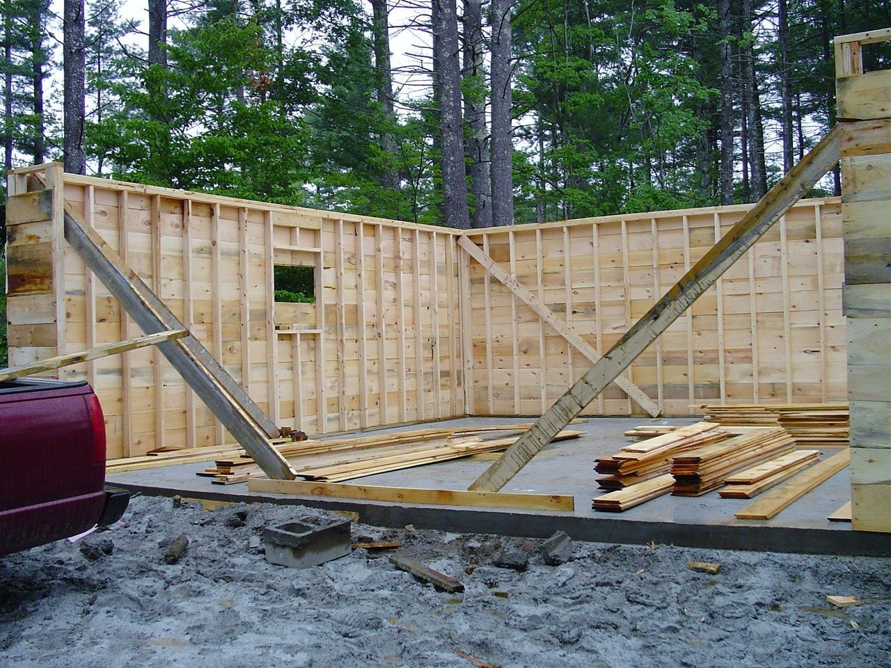Garage Build Construction in Vermont