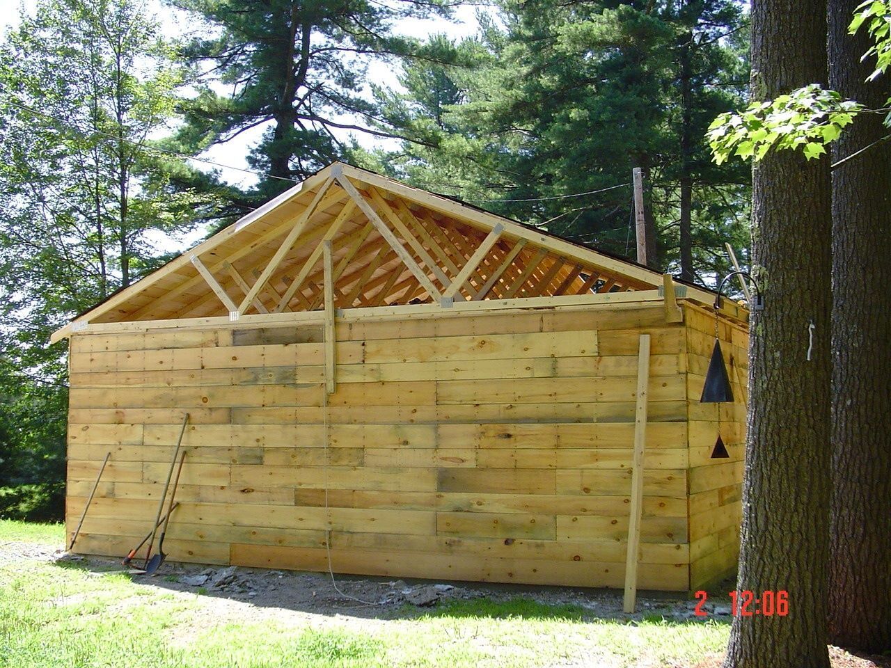 New Garage Build in Vermont completed by Al Clayton Construction Services