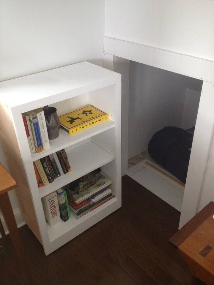 Custom shelving in Bennington, Vermont