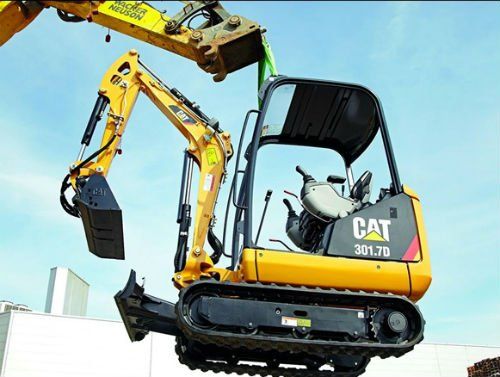 Mini escavatore carro variabile da ql.18 Caterpillar 301.7D