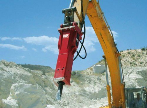 Martelli demolitori per mini escavatori ed escavatori