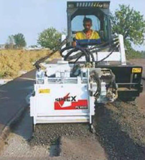 Fresa per asfalto per mini pala cingolata